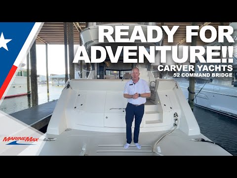 Carver 52 Command Bridge video