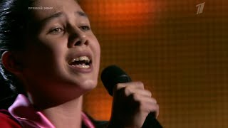 Сабина Мустаева. Somebody to love - Отборочный тур - Голос Дети - Сезон 2