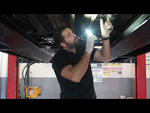 MOT Test #3 underneath vehicle checks