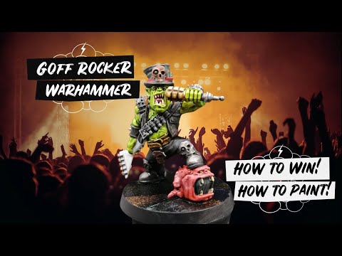 Painting Goff Rocker from Warhammer for Starlight Children's Foundation of Canada