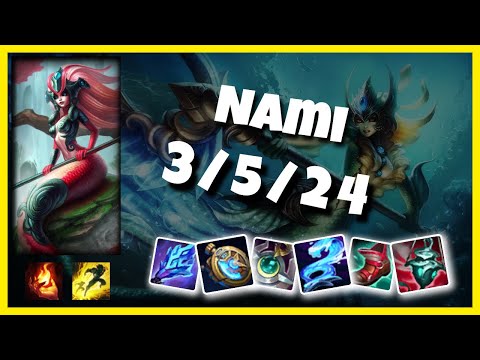 Nami Challenger Gameplay S11 Replay 11.3 Support (3/5/24) - BR