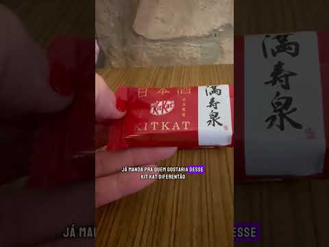 Kitkat tá diferente #kitkat #viagem #viagemeturismo #viajar #japao #japan #sake #gastronomía