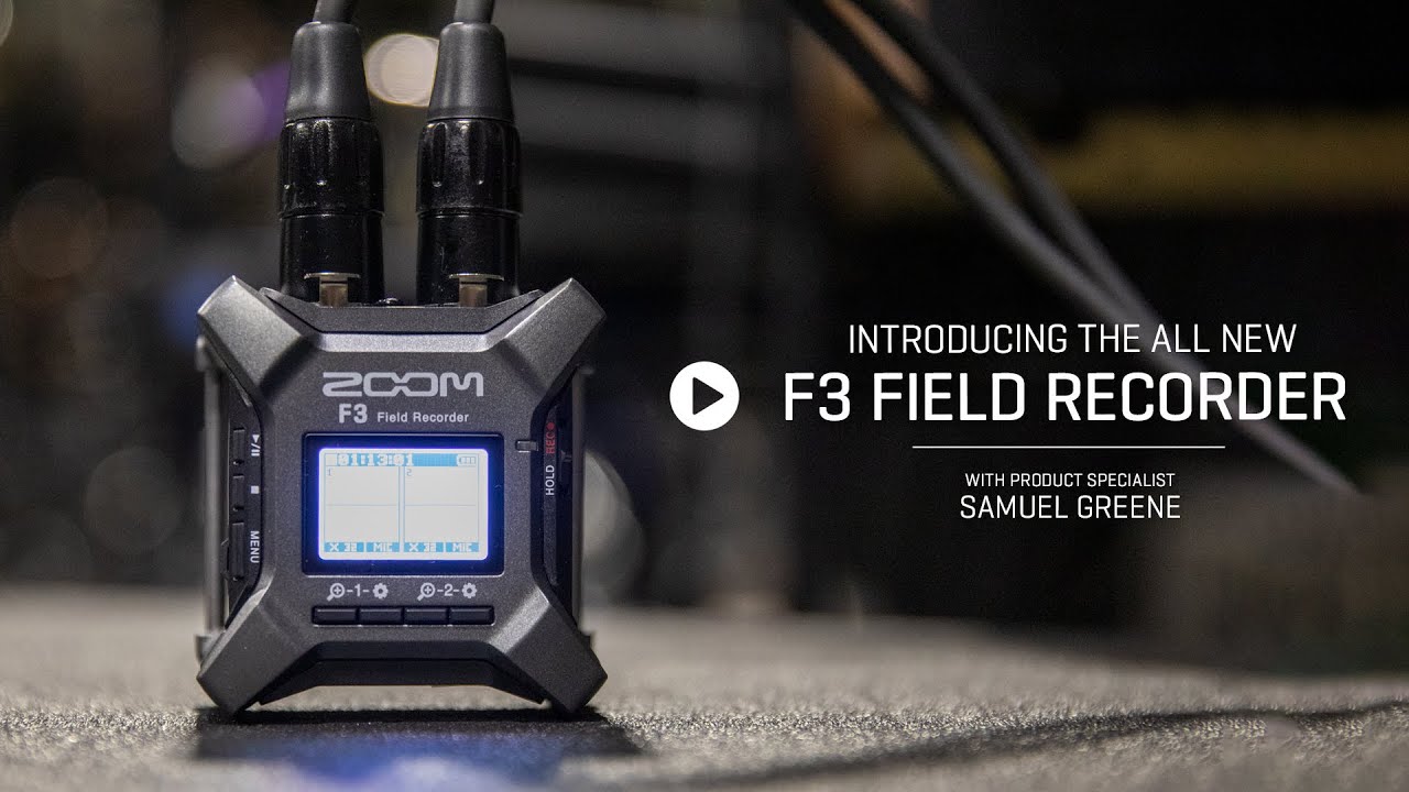 Buy Zoom ZOO-F3 (ZOOF3) F3 32bit Field Recorder