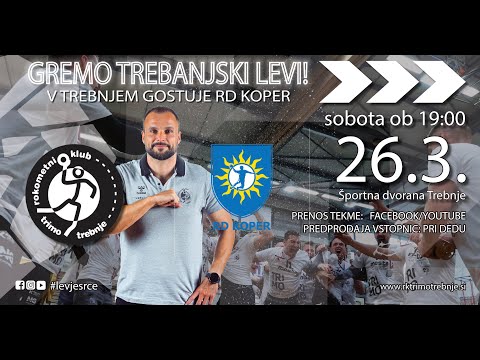 RK Trimo Trebnje vs RD Koper  Liga NLB 19.krog sezona 20210/22