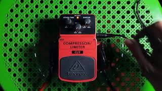 Video thumbnail for Behringer CL9 Compresor/Limiter by Moses studio in chanel