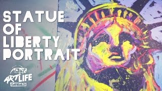 Statue Of Liberty Portrait | Art Life Garibaldi