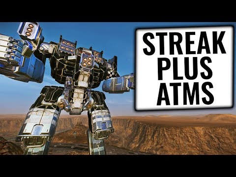 ATMS & STREAKS = GREAT! - Arctic Wolf Build - German Mechgineering #43 - Mechwarrior Online 2019 MWO