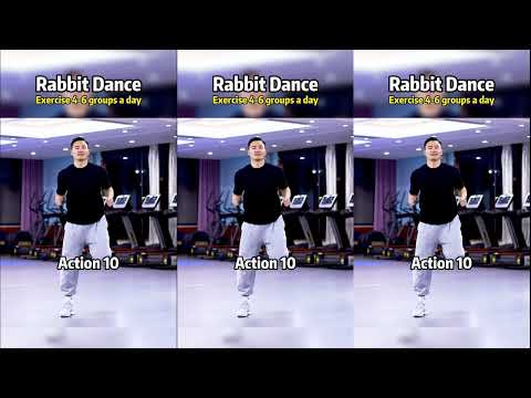 The interesting rabbit dance with weight loss