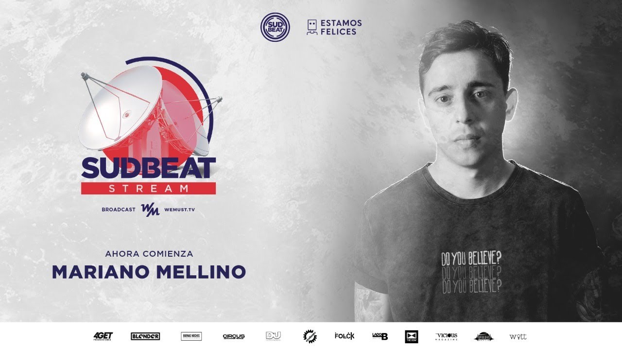 Mariano Mellino - Live @ Sudbeat Stream x We Must 2020