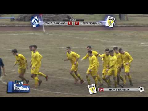 SPORT 36 KOMLÓI BÁNYÁSZ -  SZEKSZÁRDI UFC   1- 3   (0-1)