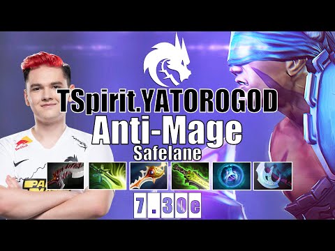 Anti-Mage Safelane | TSpirit.YATOROGOD | AM IS THE BEST COMEBACK BEAST | 7.30e Gameplay Highlights