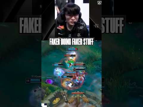 Faker Doing Faker Stuff 🧠 #worlds2025