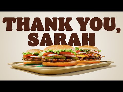 Whopper Whopper Ad, but he finally gets to see the kids again