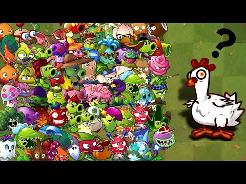 All Plant Power Up Vs 99 Chicken Zombie || #pvz2 || Who Will Win