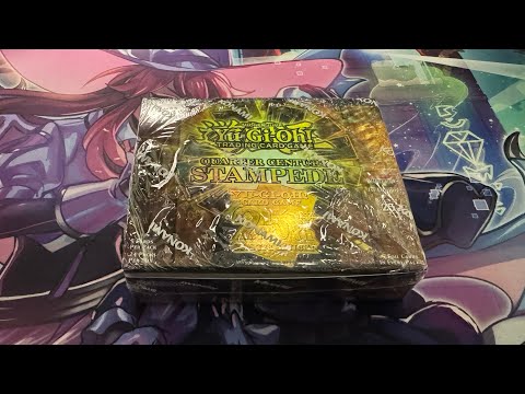 Opening a Yu-Gi-Oh Quarter Century Stampede 25th Anniversary Booster Box #masterduel