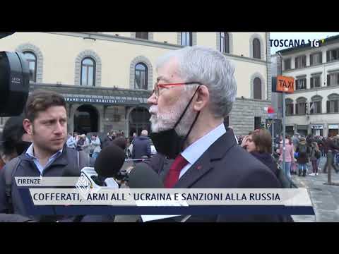 2022-04-25 FIRENZE - COFFERATI,  ARMI ALL'UCRAINA E SANZIONI ALLA RUSSIA