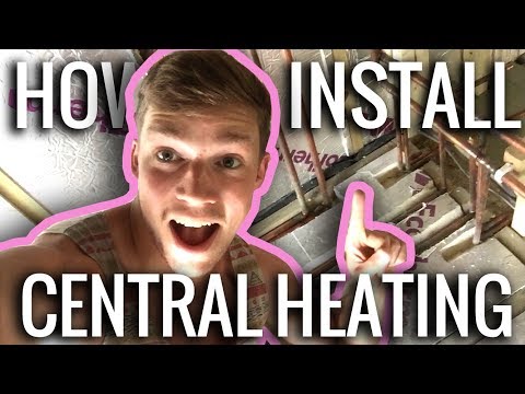 15 MINUTES! on How to Install Central Heating System for COMBI BOILER