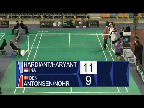Hardianto/ Adi Haryanto vs Antonsen/ Nohr (MD, QF) - Orleans Intl. 2016