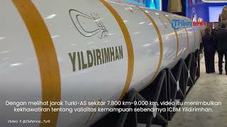 Siaga Perang AS-Iran, Turki Kerahkan Rudal Petir Yildirimhan Berbobot 3 Ton, Bisa Jangkau Daratan AS