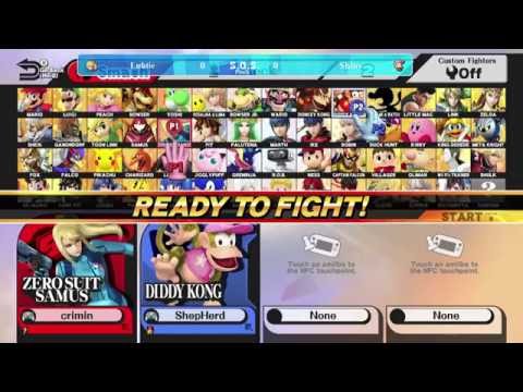 SOS4 Winners Quarters - Luhtie (Zero Suit Samus) vs Shiny (Diddy Kong)