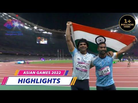 India Wins Gold & Silver | Men's Javelin Throw | Highlights | Hangzhou 2022 Asian Games