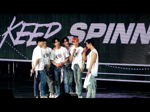 [fancam]190616 GOT7 2019 WORLD TOUR ‘KEEP SPINNING’ IN SEOUL ENDING MENT 따수운 갓세븐 덩어리들💚마크(MARK)focus