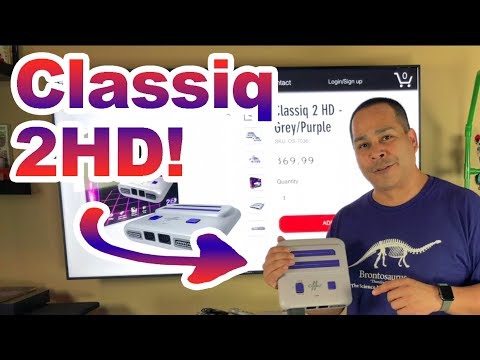 Classiq 2 HD = HDMI NES & SNES!