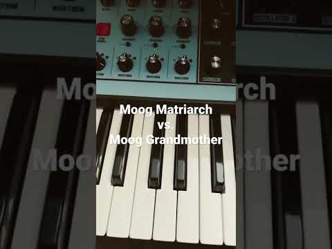 Moog Matriarch vs. Moog Grandmother