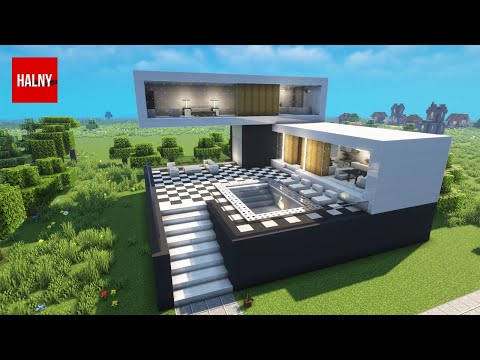 Modern house - Minecraft tutorial
