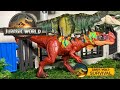 Jurassic World Survival Afrovenator Wild Roar Figures With Lights Sounds Unboxing And Review