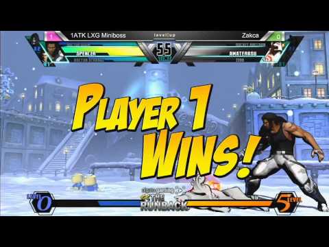 UMvC3 1ATK LXG Miniboss vs Zakca - The RunBack 1.11