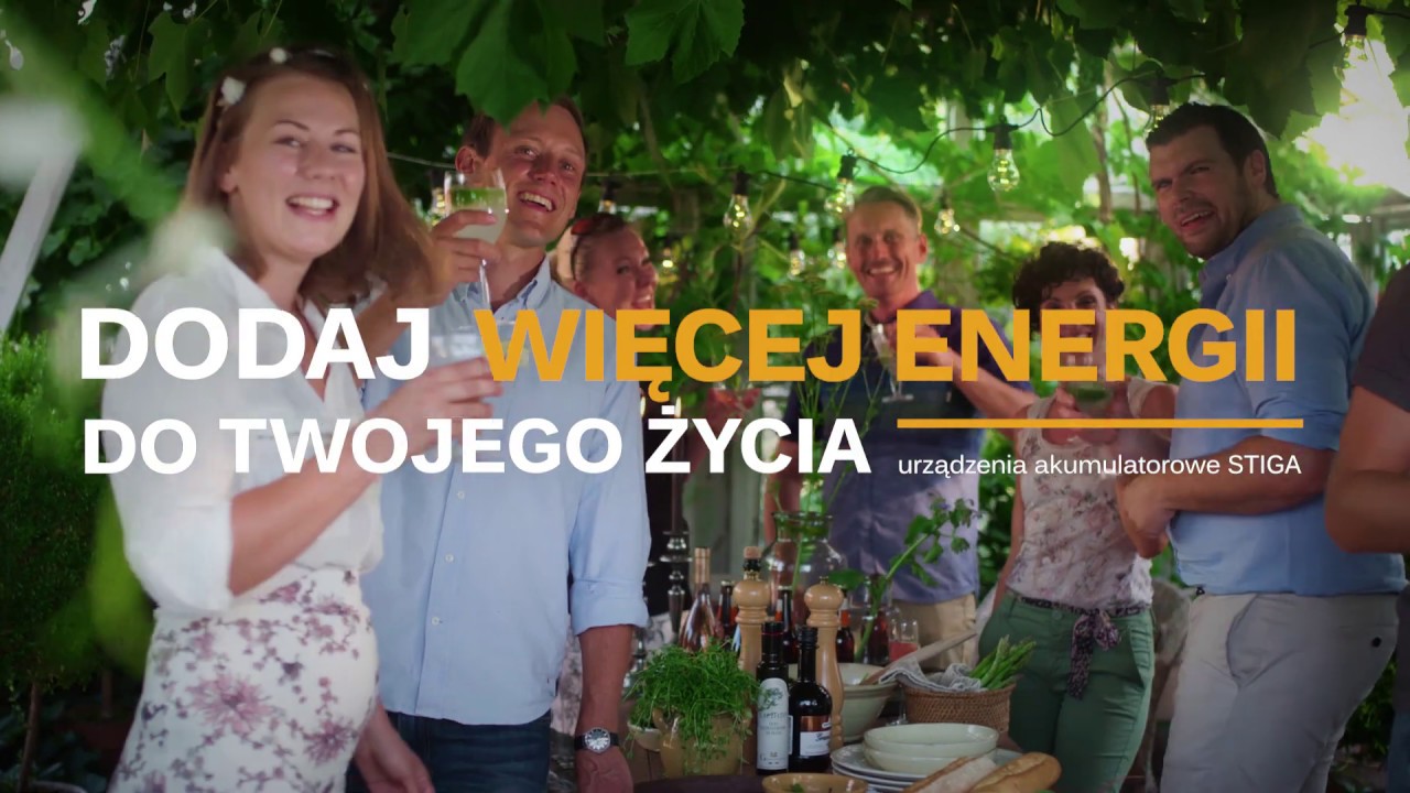 Z naszą energią żyje się łatwiej - Produkty akumulatorowe STIGA - STIGA POLSKA