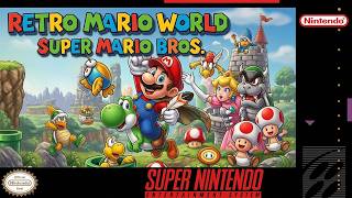 Retro Mario World — SMAS Graphics Style [SNES] Longplay