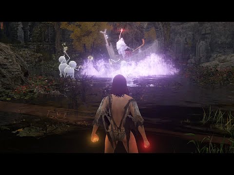 Elden Ring - Oracle Envoy VS Tibia Mariner Boss (Limgrave, NG+)