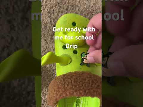 #ShrekCrocs #GetReadyWithMeForSchool#Drip #fyp#crocskids #crocs #shrek5 #school #shoes #boys