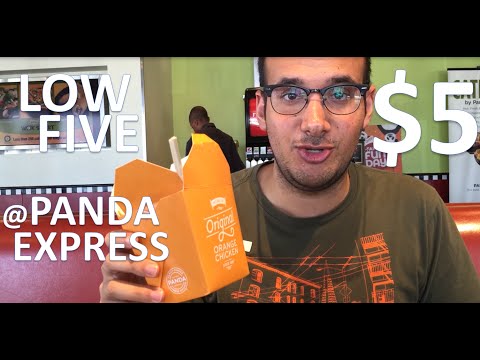 Panda Express Challenge: $5 Or Less | Low Five