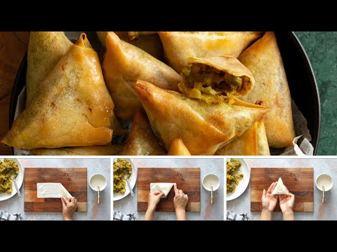 The Best Air Fryer Samosa Recipe You'll Ever Make | Sanjana.Feasts