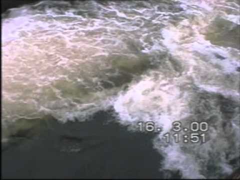 Damaged Top Wall Linton Fish Pass
