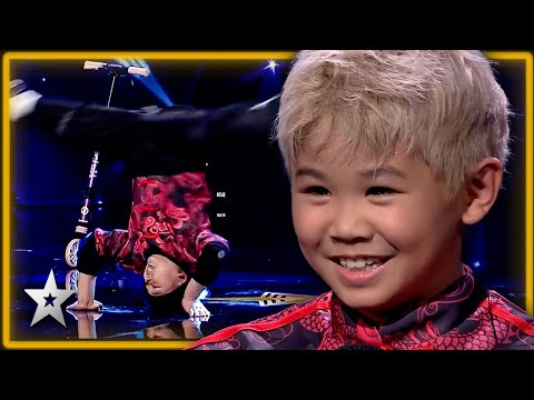 8 Year Old Breakdancer Wins the Golden Buzzer! | Kids Got Talent
