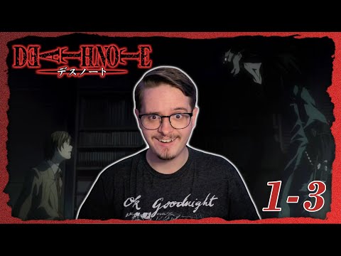 Anime Noob Watches Death Note For the First Time | Ep. 1-3 | Reaction Highlights