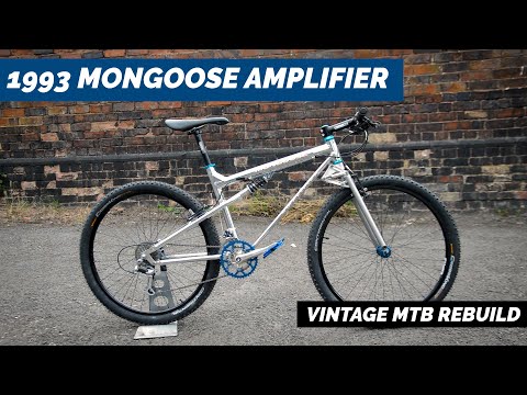1993 Mongoose Amplifier - Vintage Full Suspension Mountain Bike Rebuild - DREAM BUILD - AMP B2