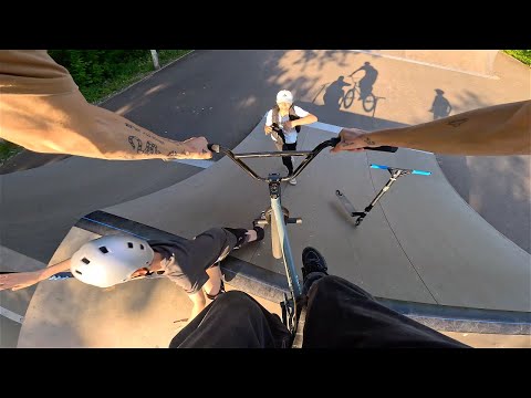 BRNO THROUGH THE EYES OF BMX / STREET POV RIDING