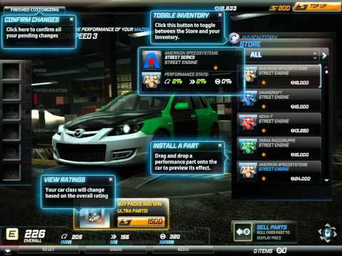 Need For Speed World ep.3 Спуках гума !