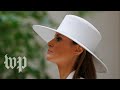 Melania Trump’s fashion makes a statement during French visit
