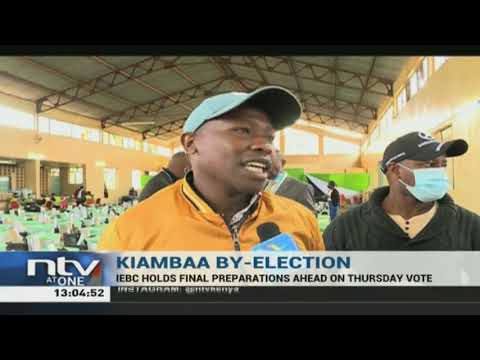 Kiambaa by-election: Police officers arrive ahead of polls