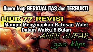 Download lagu INAP LIUR 77 REVISI by : Andi Sufar, Sudah terbukti Kualitasnya di RBW Pribadi dan Binaan mp3 Download lagu INAP LIUR 77 REVISI by : Andi Sufar, Sudah terbukti Kualitasnya di RBW Pribadi dan Binaan mp3