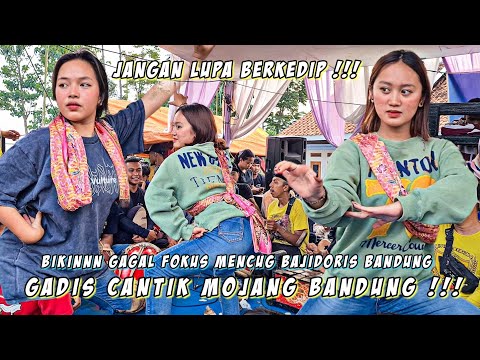 MENCUG BAJIDORIS MUDA!!! GADIS CANTIK MOJANG BANDUNG || Benjang Mekar Budaya Grup Live Cikalamiring