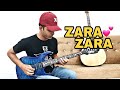 Zara Zara Bahekta Hai (RHTDM) Guitar Cover With Tabs & Chords | instrumental | FUXiNO