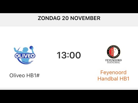 Feyenoord Handbal - Oliveo HB1