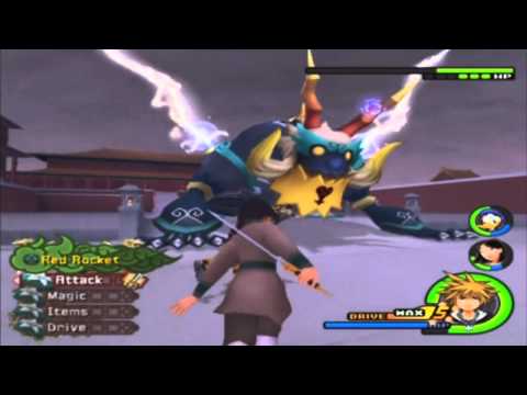 Kingdom Hearts 2 Walkthrough Part 81: Dragon Thing of Doom